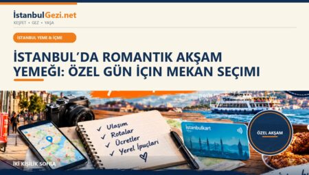 İstanbul’da Romantik Akşam Yemeği: Özel Gün İçin Mekan Seçimi